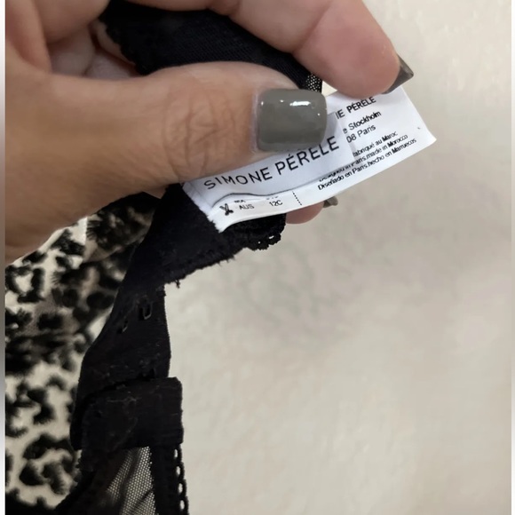 NWT Simone Pérèle Félicie Sheer Demi Black 34C Dillard’s Tag/Unavailable Online! - Picture 8 of 10